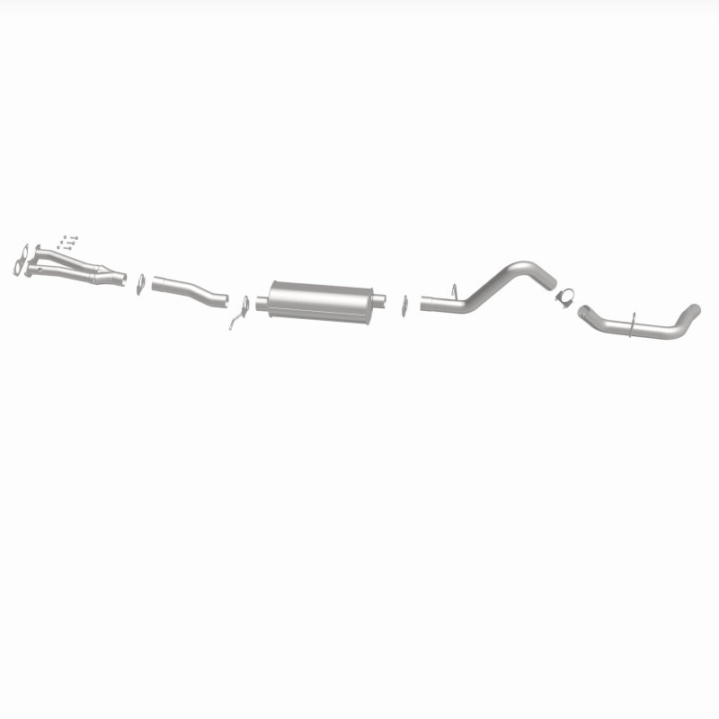 Fits 1996-1999 Chevy C1500 Suburban Direct-Fit Replacement Exhaust 106-0473 steel