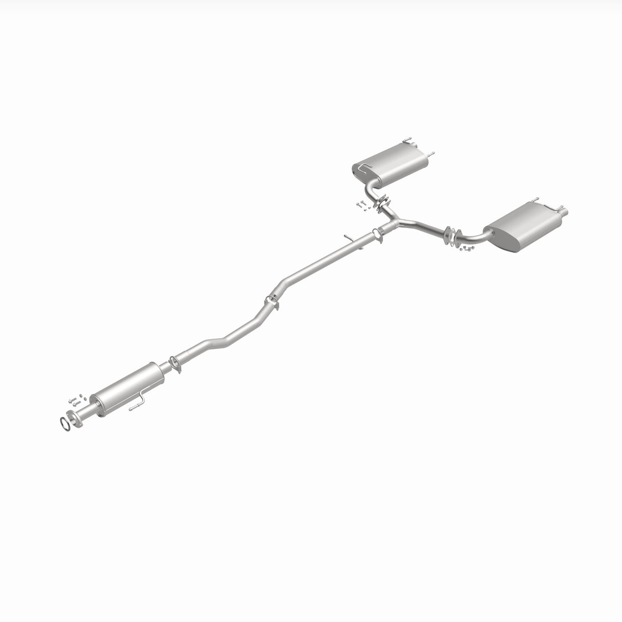Fits 2013-2018 Toyota Avalon 3.5L Direct-Fit Replacement Exhaust System aluminized steel