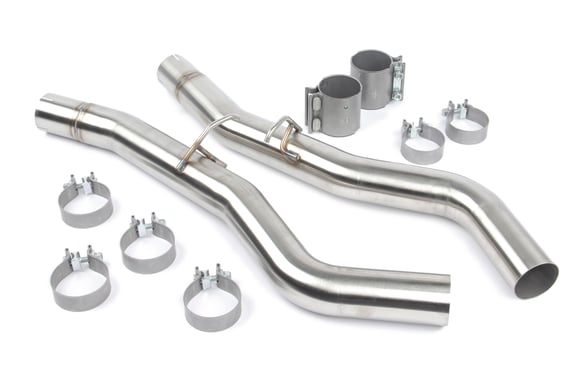 Free Flow Axle-Back Exhaust for 2020-2025 BMW X3M/X4M D660-0086-BLK BMW performance