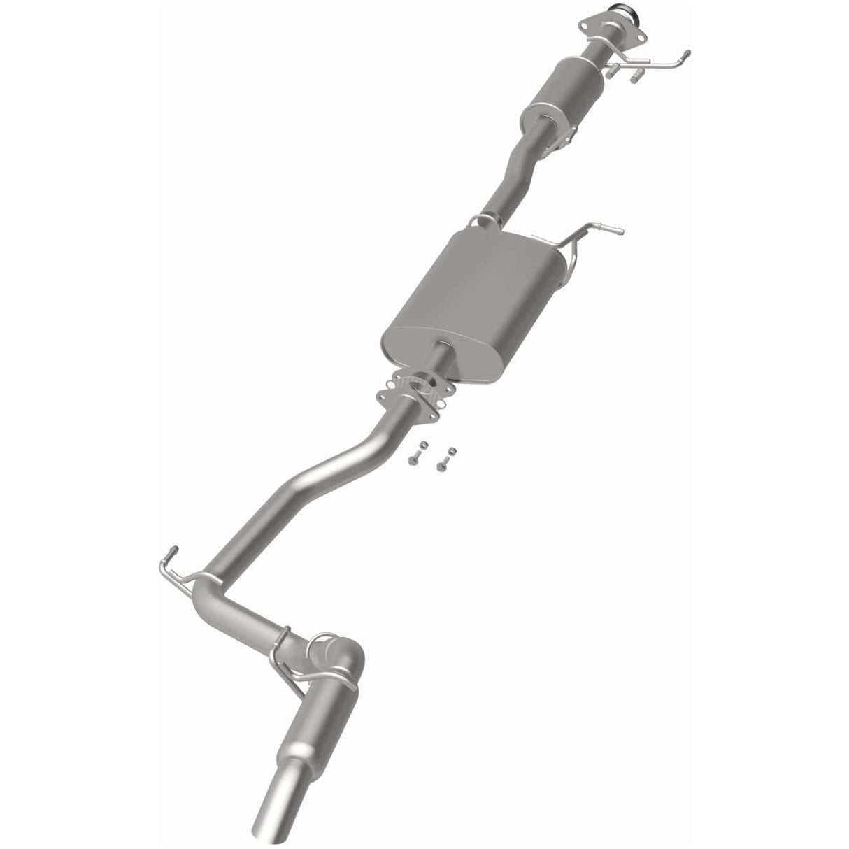 2013-2018 Nissan Pathfinder Direct-Fit Replacement Exhaust System 106-0784 aluminized steel