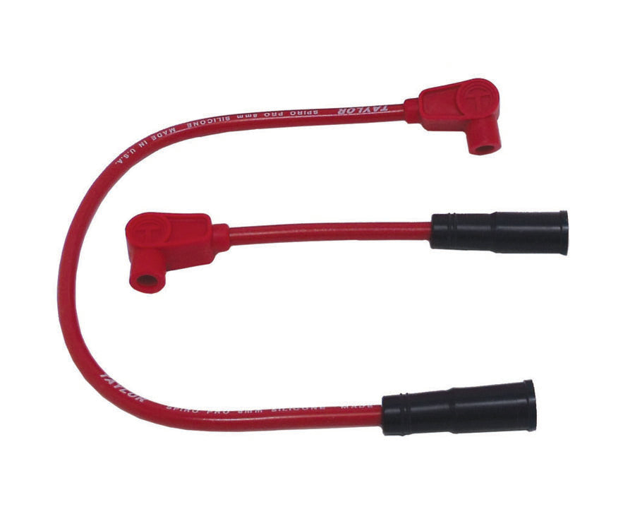 Spark Plug Wire Set 1999-2011 Harley-Davidson 8mm Silicone Spiro Pro 90? 10231