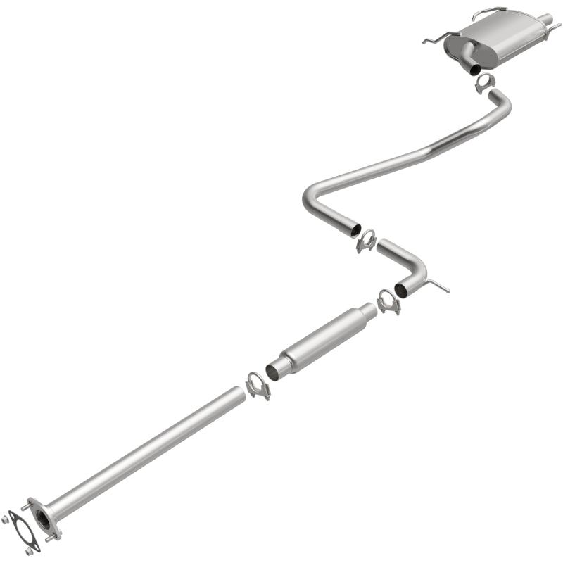 Fits 1998-2001 Nissan Altima 2.4L Direct-Fit Replacement Exhaust System 106-0728 aluminized steel