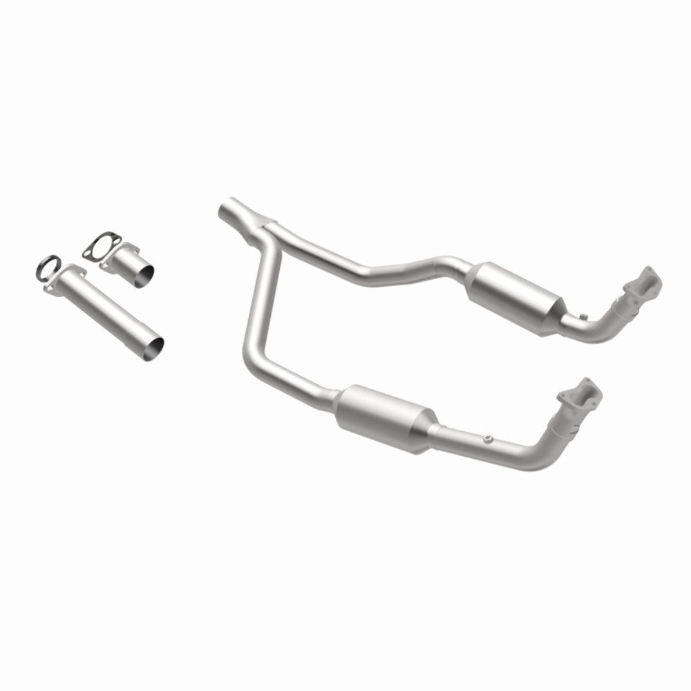 MagnaFlow direct-fit catalytic converter fits 1990-1993 3.9L Range Rover CA 3.9L stainless steel CARB compliant 3391821