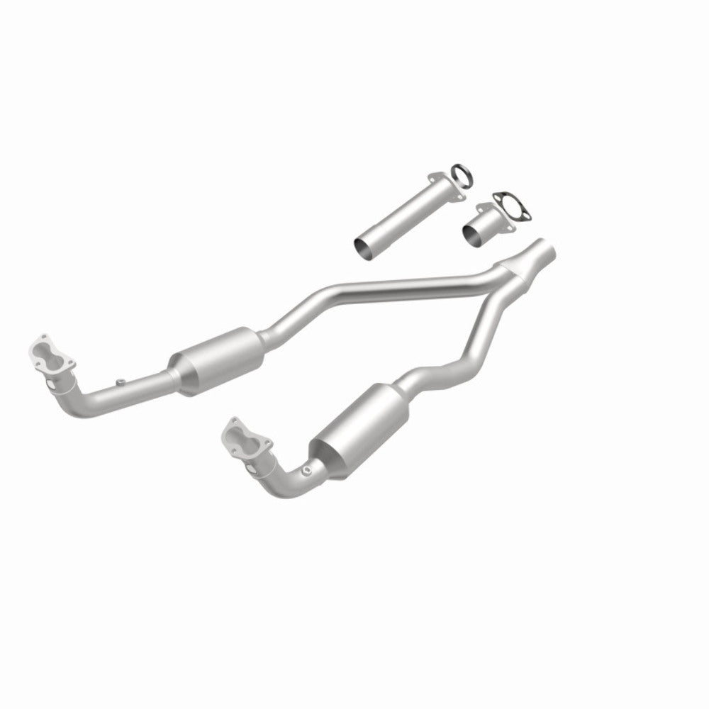 MagnaFlow direct-fit catalytic converter fits 1990-1993 3.9L Range Rover CA 3.9L stainless steel CARB compliant 3391821