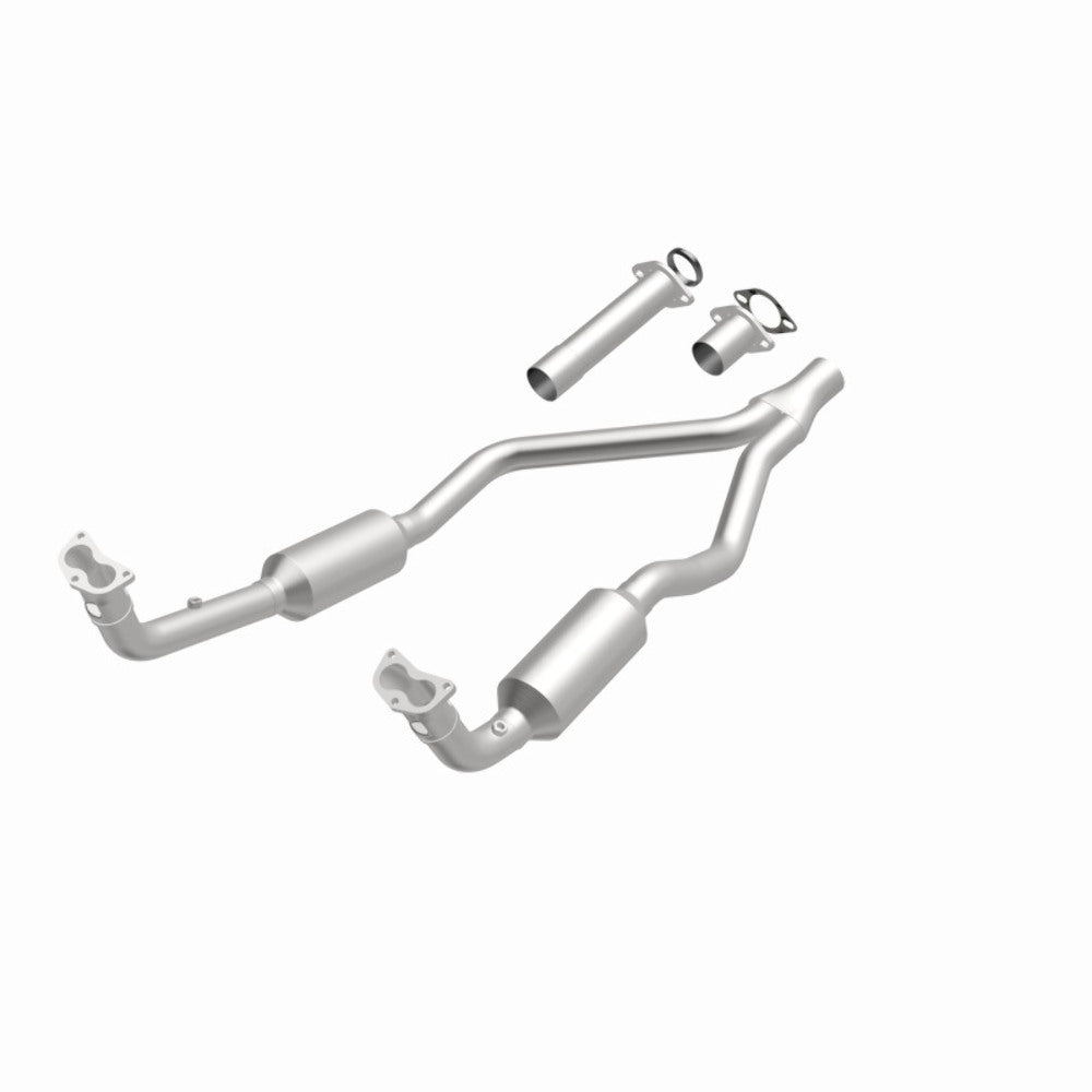 MagnaFlow direct-fit catalytic converter fits 1990-1993 3.9L Range Rover CA 3.9L stainless steel CARB compliant 3391821