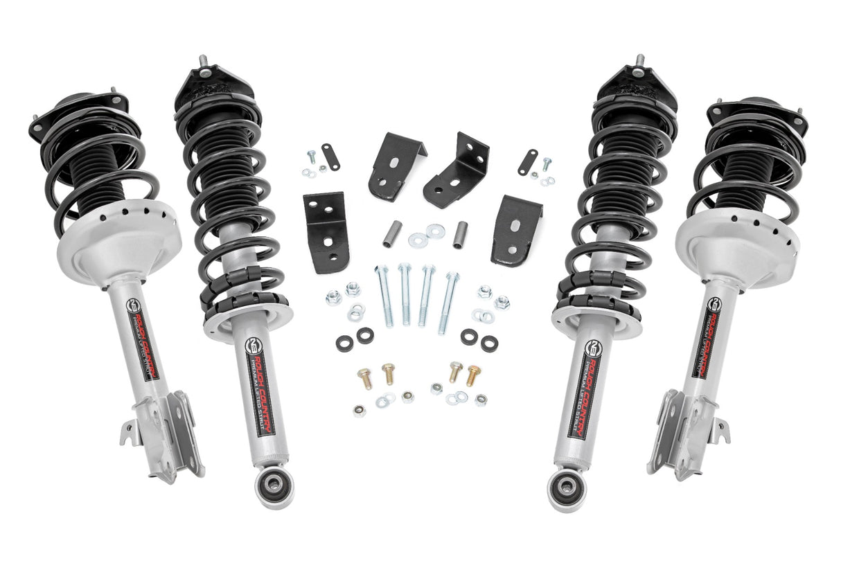 Fits Subaru Forester 4WD (2014-2018) 2 Inch Lift Kit; Loaded Strut; 90501
