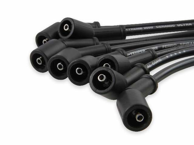 Spark Plug Wire Set for 1997-2015 Chevy Silverado V8 black 8mm