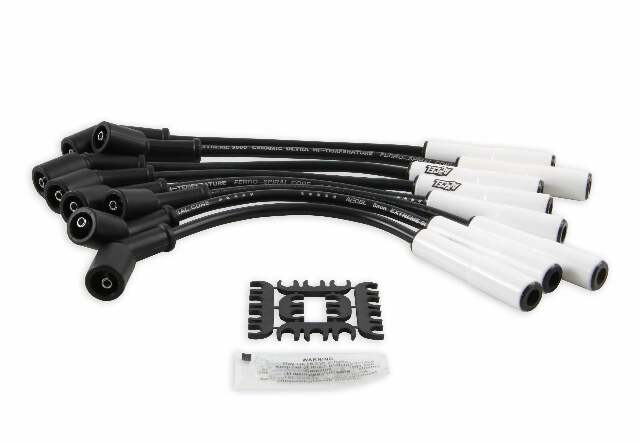 Spark Plug Wire Set for 1997-2015 Chevy Silverado V8 black 8mm