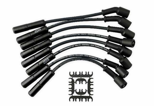 Spark Plug Wire Set for 1997-2015 Chevy Silverado V8 black 8mm