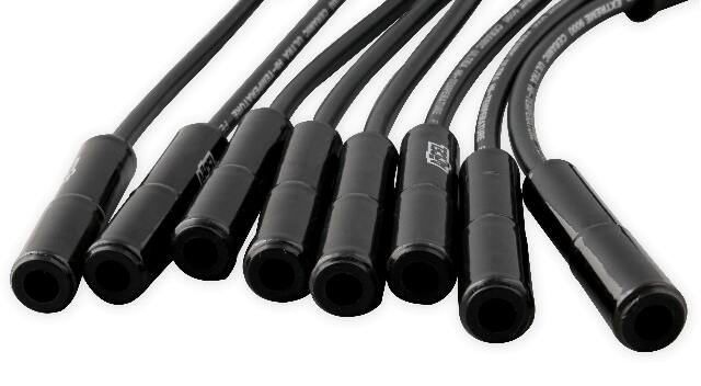 Spark Plug Wire Set for 1997-2015 Chevy Silverado V8 black 8mm