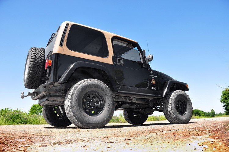 Fits Jeep Wrangler TJ 4WD (1997-2002) 4 Inch Lift Kit; V2; 90670