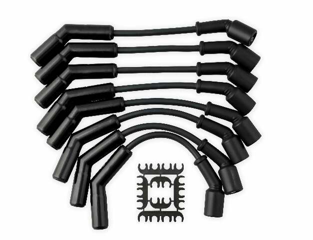 Spark Plug Wire Set for 2005-2008 Chevy Corvette V8 black 8mm
