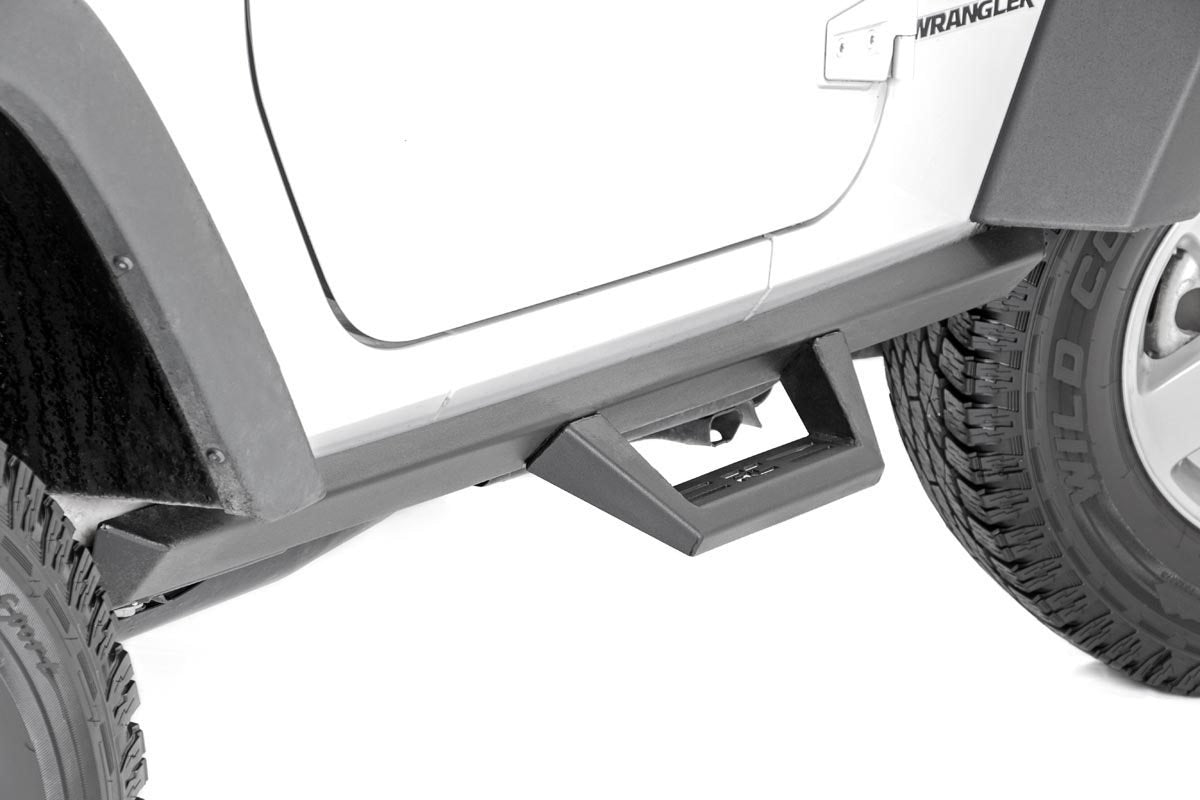 Steps for 2007-2018 Jeep Wrangler JK by Rough Country