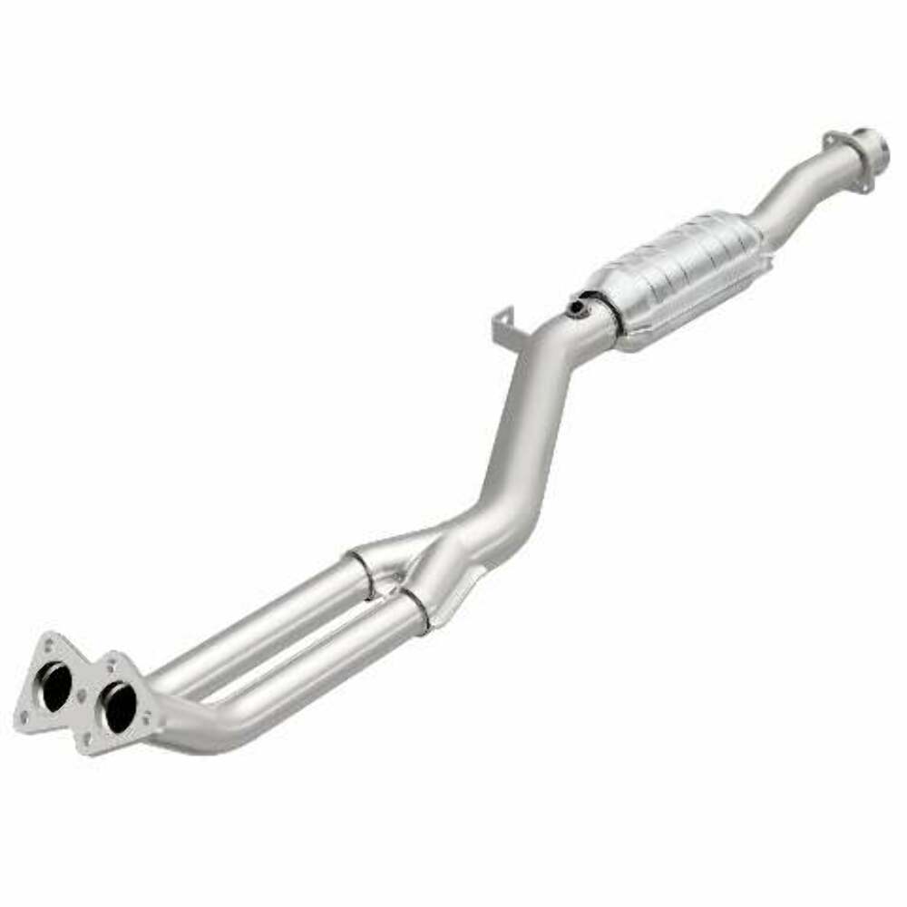 MagnaFlow direct-fit catalytic converter for 1991-1996 BMW driver side stainless steel Federal EPA compliant OBDII 93684