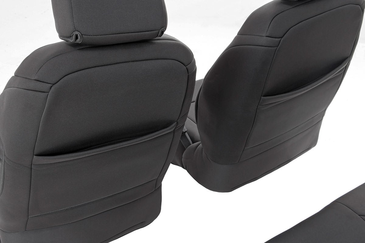 Fits Jeep Wrangler Unlimited 2&4WD (2008-2010) Seat Covers Front and Rear 91002A