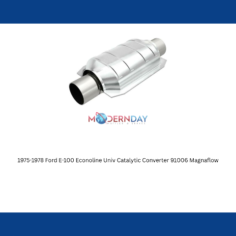 MagnaFlow universal catalytic converter 2.5 inch inlet/outlet stainless steel Federal EPA compliant OBDII 91006