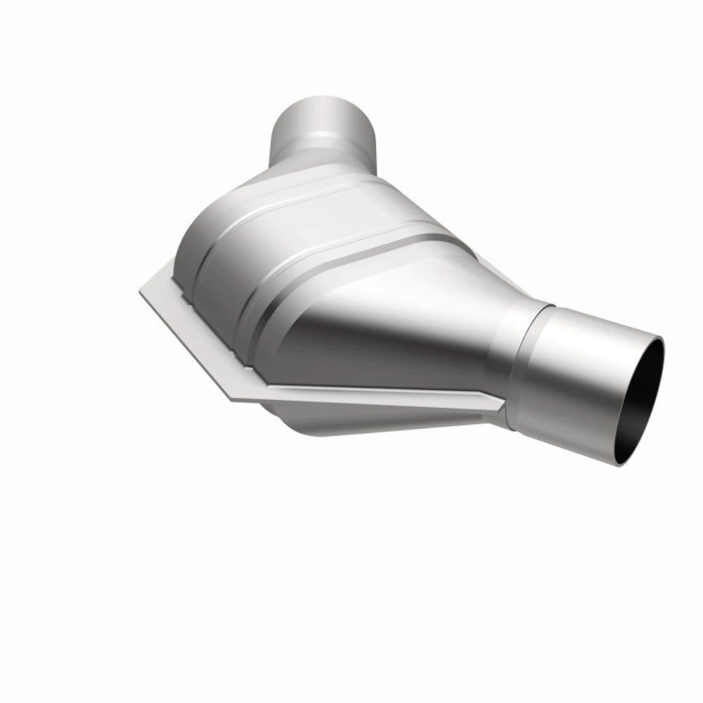 MagnaFlow universal catalytic converter 2.25 inch inlet/outlet stainless steel CARB compliant 91085
