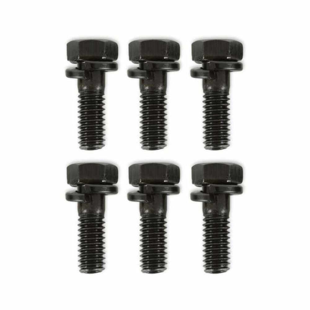Mr. Gasket pressure plate bolts 5/16 18 Ford black steel 911