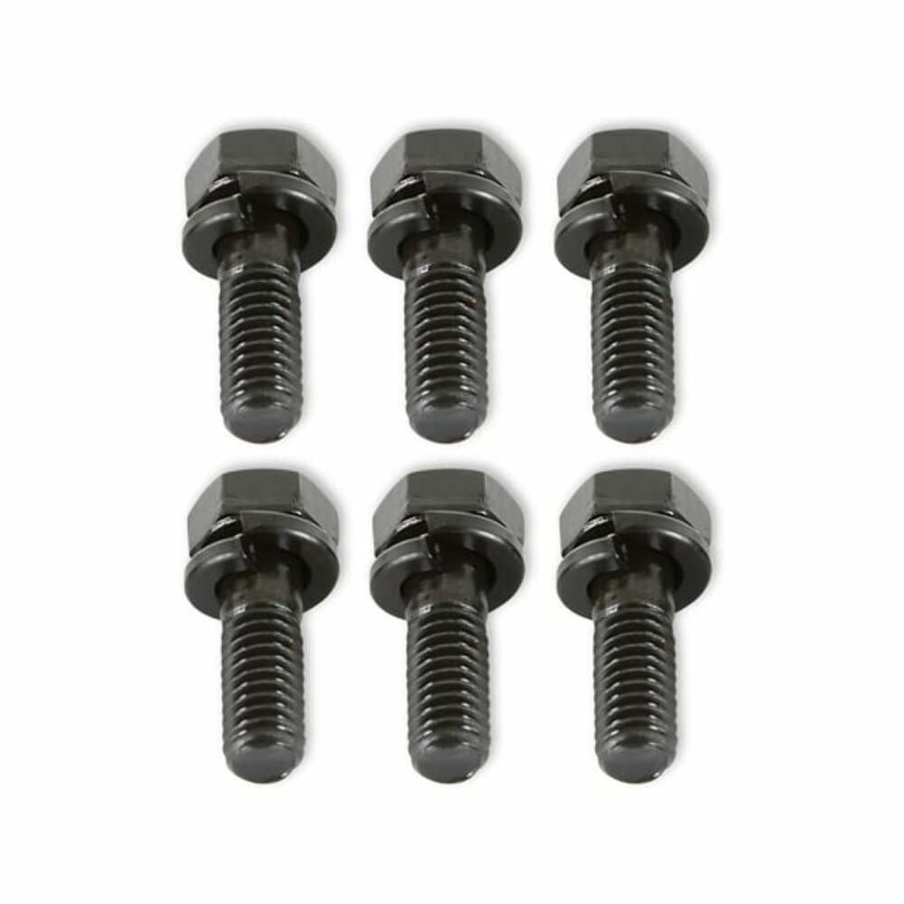 Mr. Gasket pressure plate bolts 5/16 18 Ford black steel 911