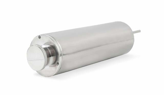 Mr. Gasket overflow tank 3 inch diameter 10 inch height polished stainless steel 9133