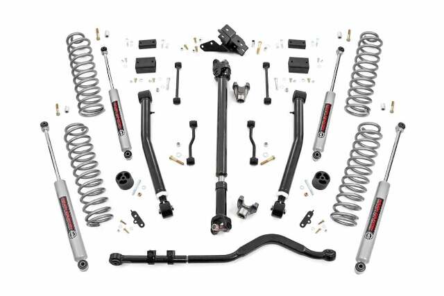 Lift kit for 2024 Jeep Wrangler by Rough Country