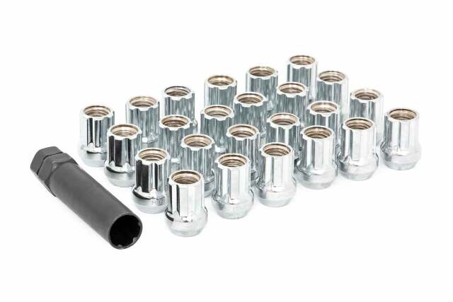 Lug Nut Set; 9/16x18; 32 Qty; Chrome; Open End 9161832CHOE