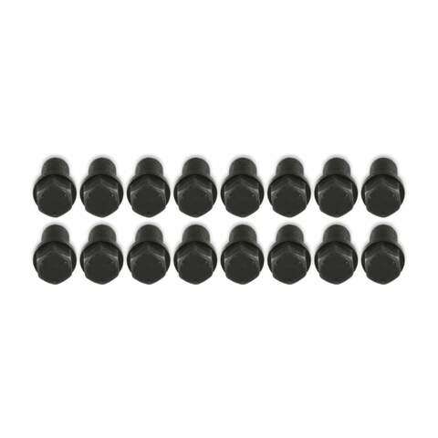 Mr. Gasket header bolts 3/8 16 x 3/4 inch hex head set of 16 black steel 919G