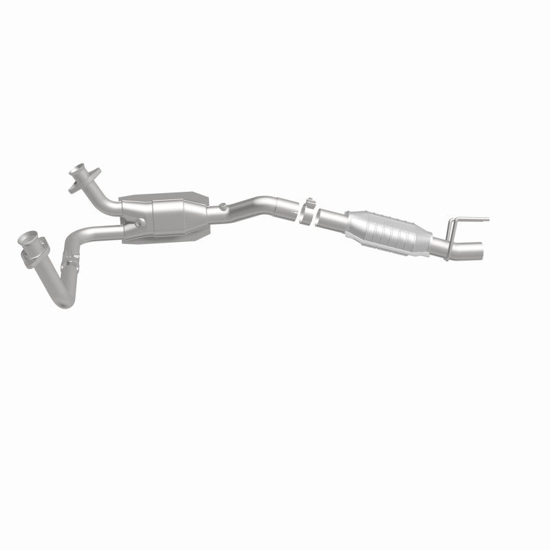 MagnaFlow direct-fit catalytic converter for 1992-1995 Ford 5.0L stainless steel Federal EPA compliant OBDII 93423