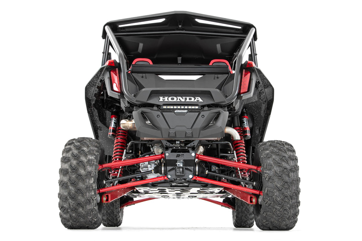 Fits Honda Talon LED Light Kit; Rear Mount; 10" Black Slimline; 92027