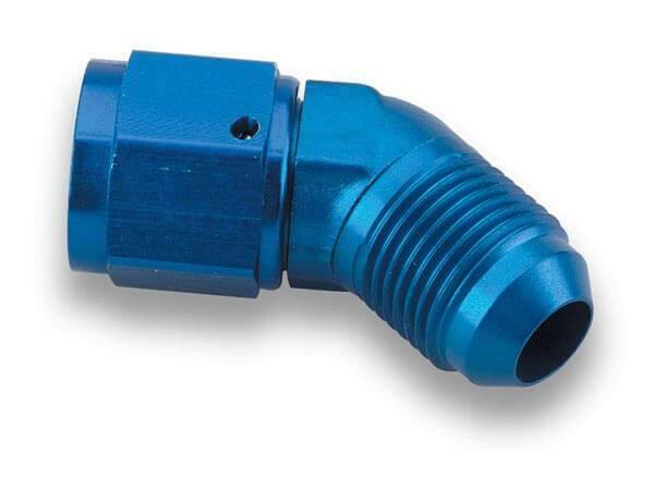 45 Degree -12 AN Male to -12 AN Female Swivel - 924112ERL