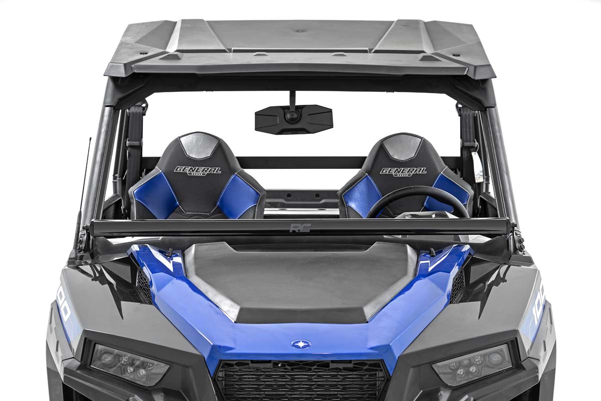 Fits Polaris General LED Light Lower Windshield 50" Black Single Row 93034
