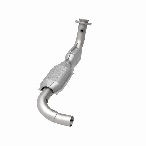 MagnaFlow direct-fit catalytic converter for 1997-1998 Ford 4.6L driver side stainless steel Federal EPA compliant OBDII 93129