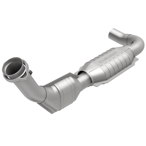 MagnaFlow direct-fit catalytic converter for 1997-1998 Ford 4.6L driver side stainless steel Federal EPA compliant OBDII 93129
