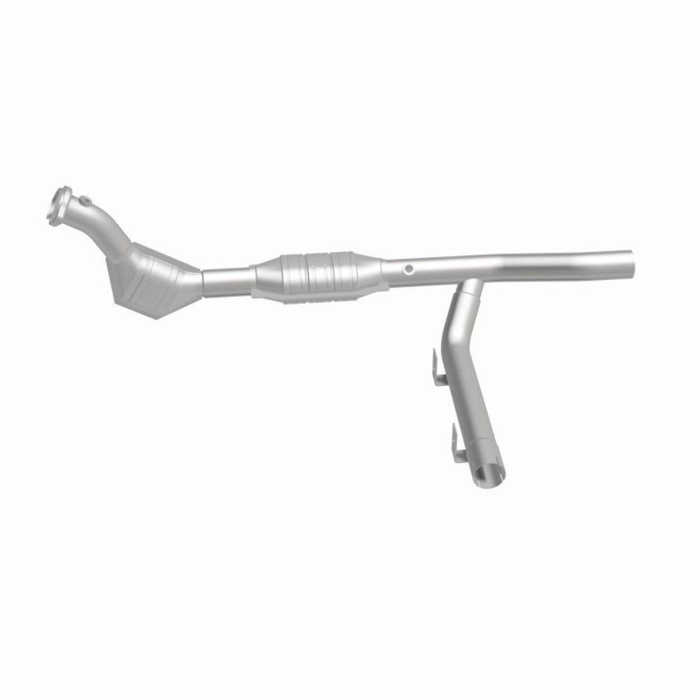MagnaFlow direct-fit catalytic converter for 1997-1998 Ford 4.6 inch inlet/outlet stainless steel Federal EPA compliant OBDII 93130