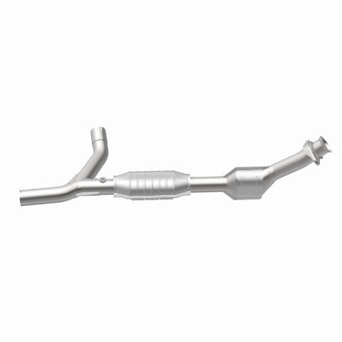 MagnaFlow direct-fit catalytic converter for 2001-2003 Ford 4.2L passenger side stainless steel Federal EPA compliant OBDII 93151