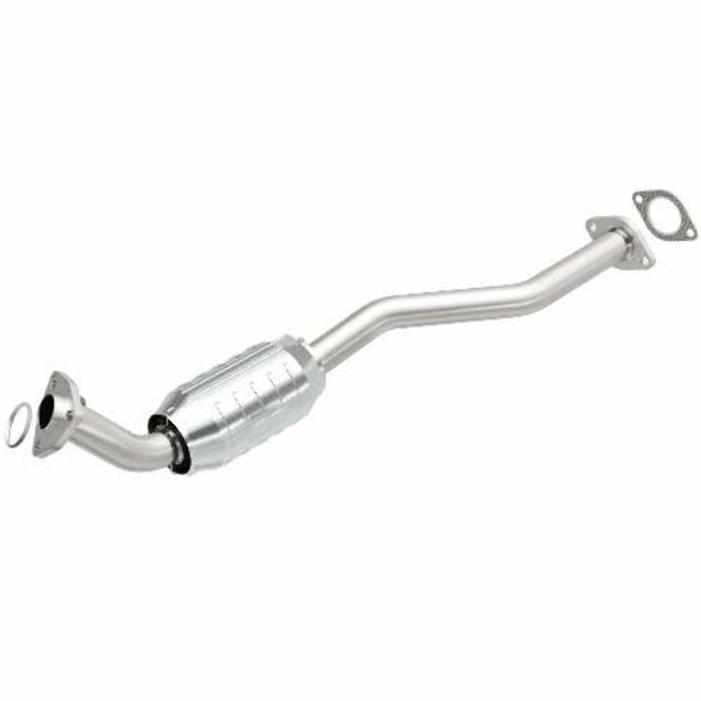 MagnaFlow direct-fit catalytic converter for 2000-2004 Nissan Frontier 3.3L driver side stainless steel CARB compliant 93225