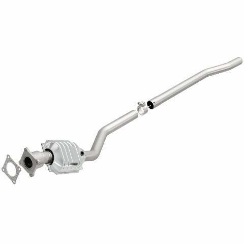 MagnaFlow direct-fit catalytic converter fits 2001-2004 Dodge Grand Caravan, Dodge Caravan, and additional vehicles and 2001-2003 Caravan/Voyager 3.3L stainless steel CARB complian