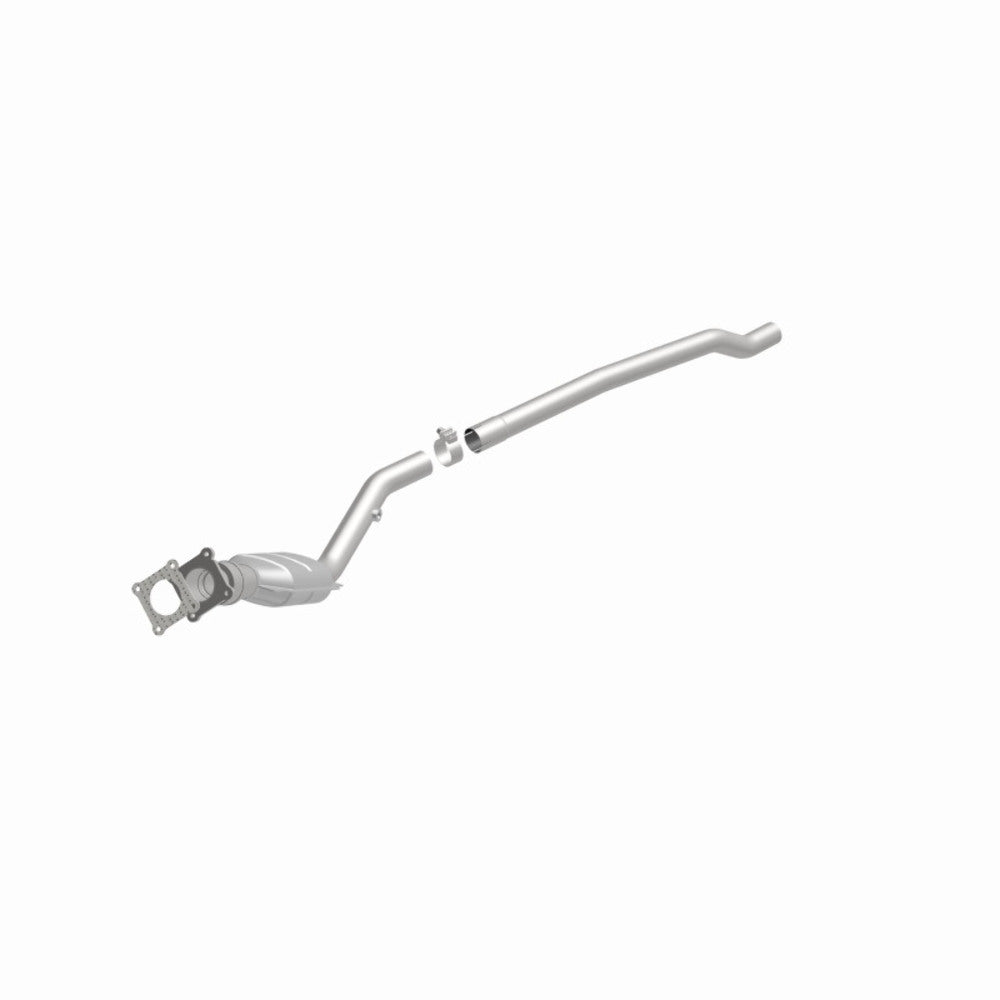 MagnaFlow direct-fit catalytic converter fits 1996-2000 Dodge Caravan, Plymouth Voyager, and more, this and 1996-2000 Caravan-Voyager 2.4L stainless steel Federal EPA compliant OBD