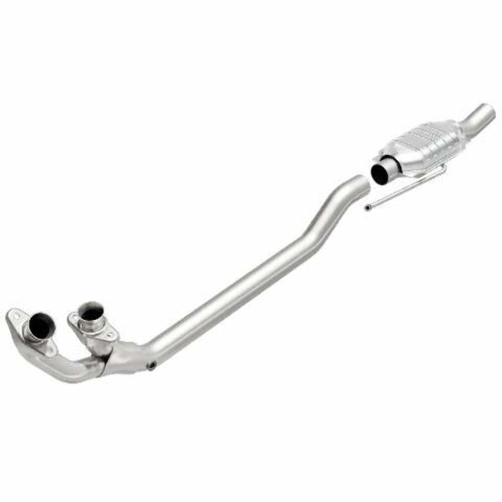 MagnaFlow direct-fit catalytic converter for 1987-1992 Ford stainless steel Federal EPA compliant OBDII 93302