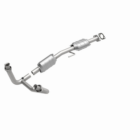 MagnaFlow direct-fit catalytic converter for 1986-1997 Ford stainless steel Federal EPA compliant OBDII 93304