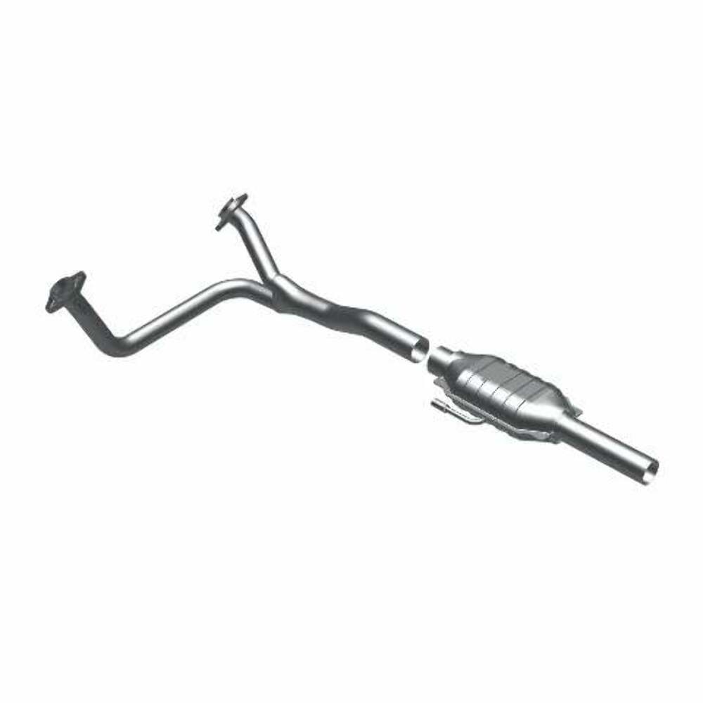 MagnaFlow direct-fit catalytic converter for 1984-1987 Ford stainless steel Federal EPA compliant OBDII 93306