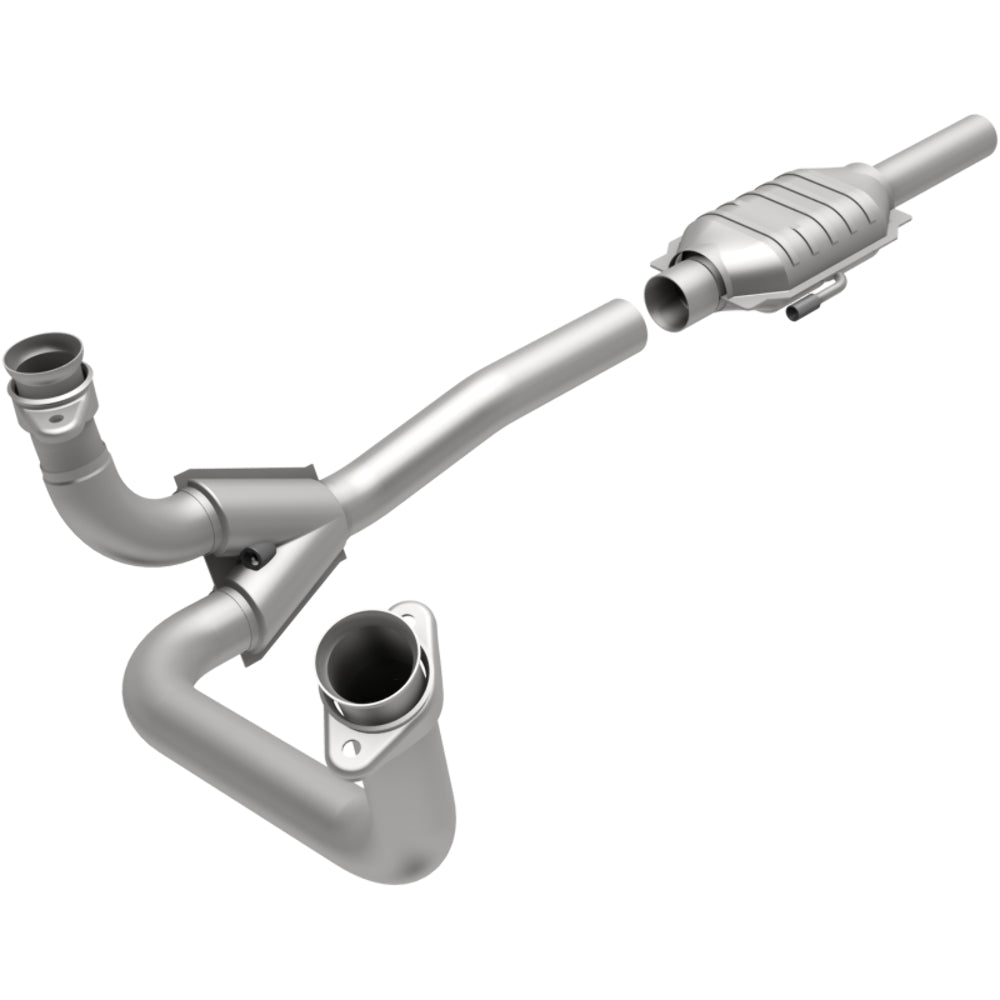 MagnaFlow direct-fit catalytic converter for 1988-1996 Ford 5.8L stainless steel Federal EPA compliant OBDII 93312