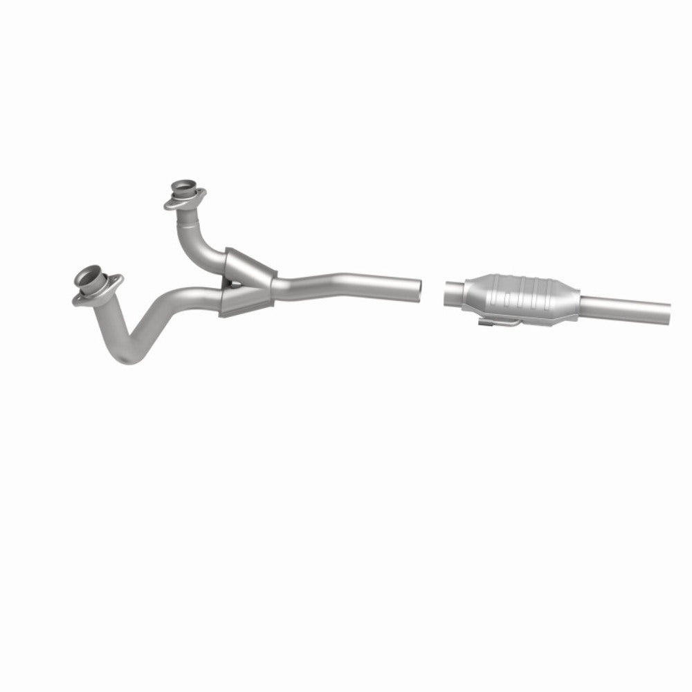 MagnaFlow direct-fit catalytic converter for 1988-1996 Ford 5.8L stainless steel Federal EPA compliant OBDII 93312
