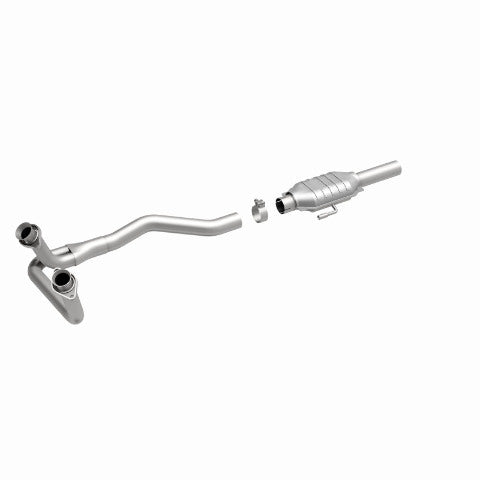 MagnaFlow direct-fit catalytic converter for 1986-1991 Ford stainless steel Federal EPA compliant OBDII 93314