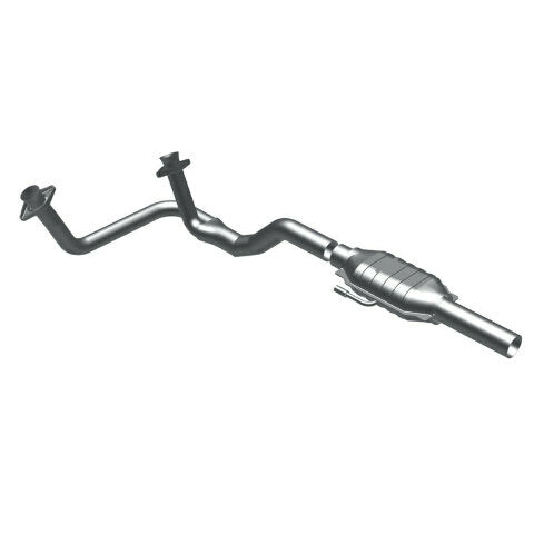 MagnaFlow direct-fit catalytic converter for 1984-1987 Ford stainless steel Federal EPA compliant OBDII 93316