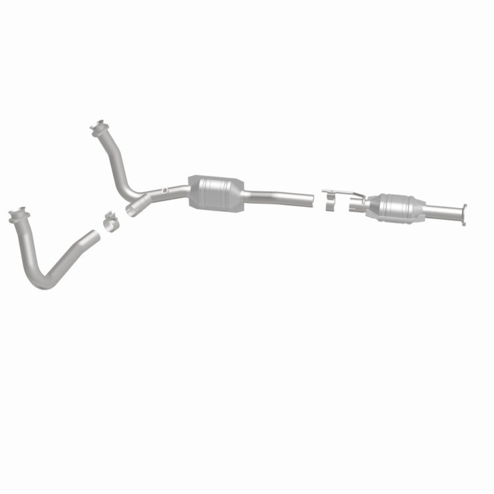 MagnaFlow direct-fit catalytic converter for 1996-1997 Ford 4.0L stainless steel Federal EPA compliant OBDII 93326