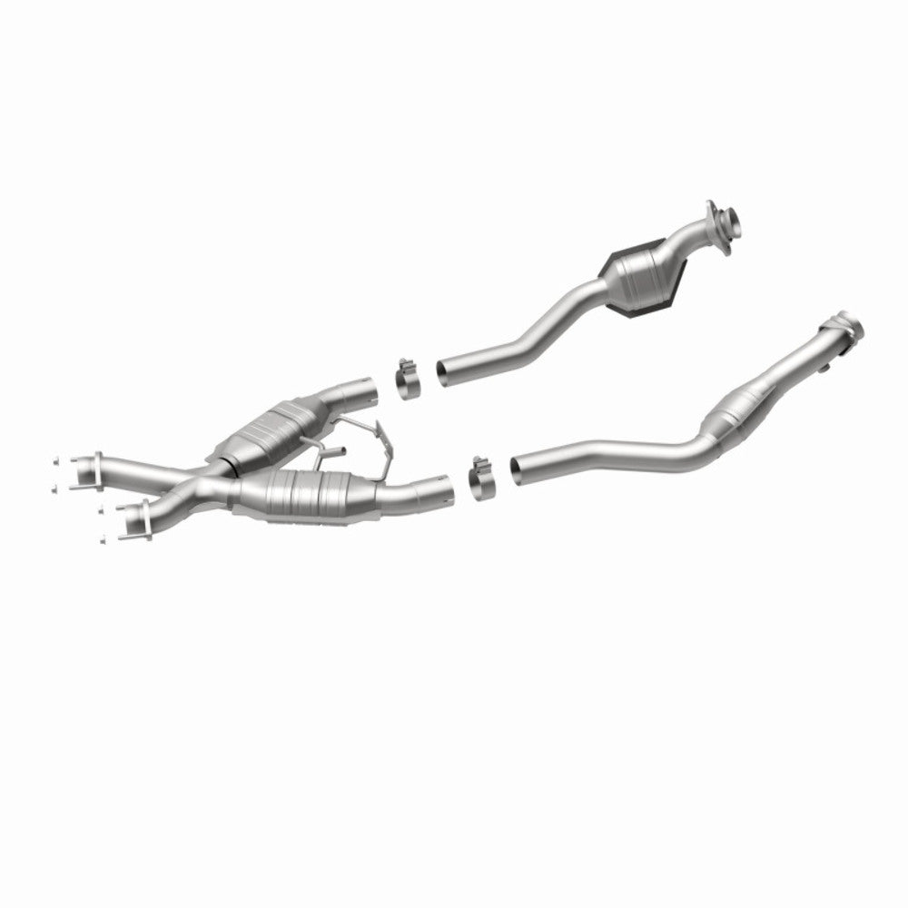 MagnaFlow direct-fit catalytic converter for 1994-1995 Ford Mustang stainless steel Federal EPA compliant OBDII 93333