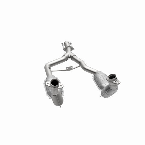 MagnaFlow direct-fit catalytic converter for 1996-1998 Ford Mustang 3.8L stainless steel CARB compliant 93344