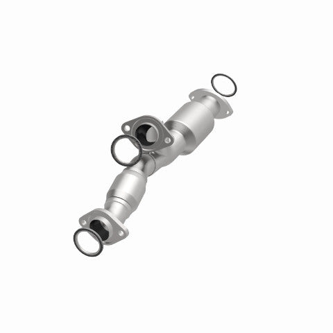 MagnaFlow direct-fit catalytic converter fits 1992-1998 Lexus SC300, 1993-1998 Toyota Supra, and more, this and 1992-1997 GS300/SC300 3.0 front 3 inch inlet/outlet stainless steel