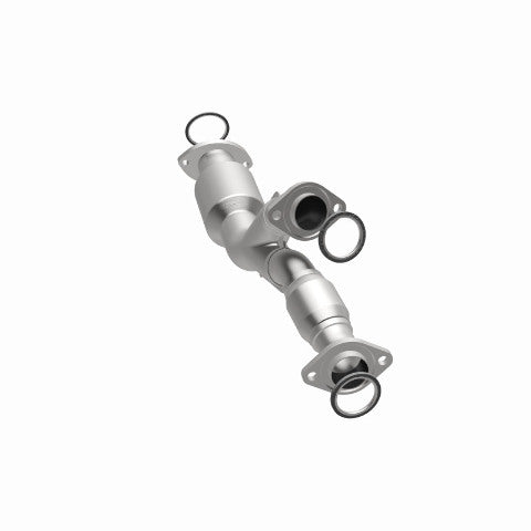 MagnaFlow direct-fit catalytic converter fits 1992-1998 Lexus SC300, 1993-1998 Toyota Supra, and more, this and 1992-1997 GS300/SC300 3.0 front 3 inch inlet/outlet stainless steel